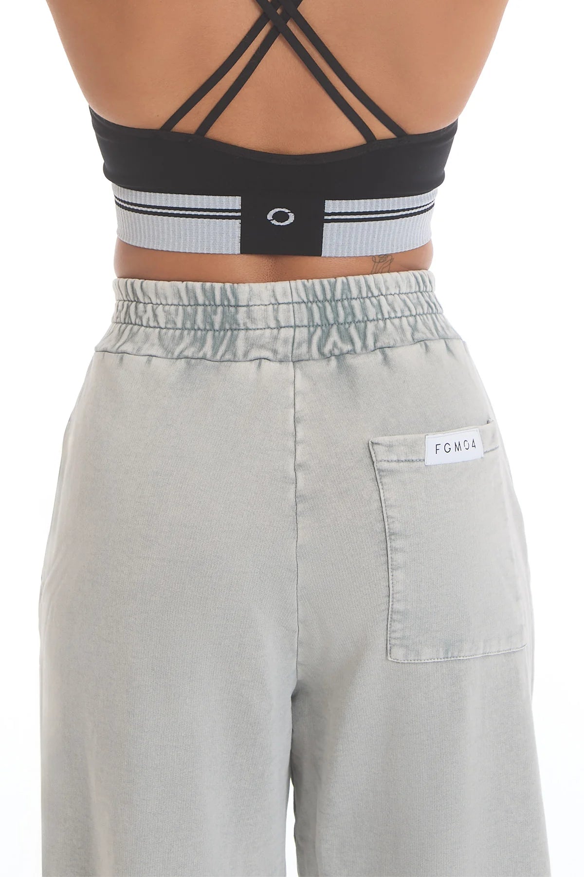 Pantalone Over Donna Grigio Moonstone - FGM04 - Linea Ikonic - fgm04