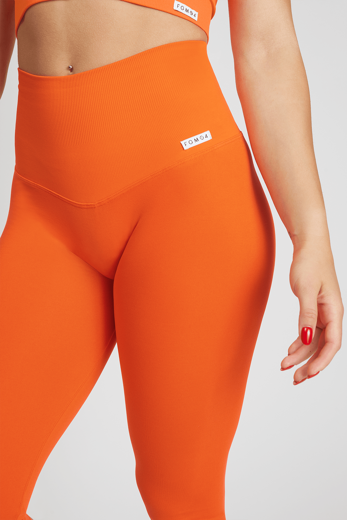 Pinocchietto All - Up Arancione - FGM04 - LEGGINGS ANTICELLULITE - fgm04