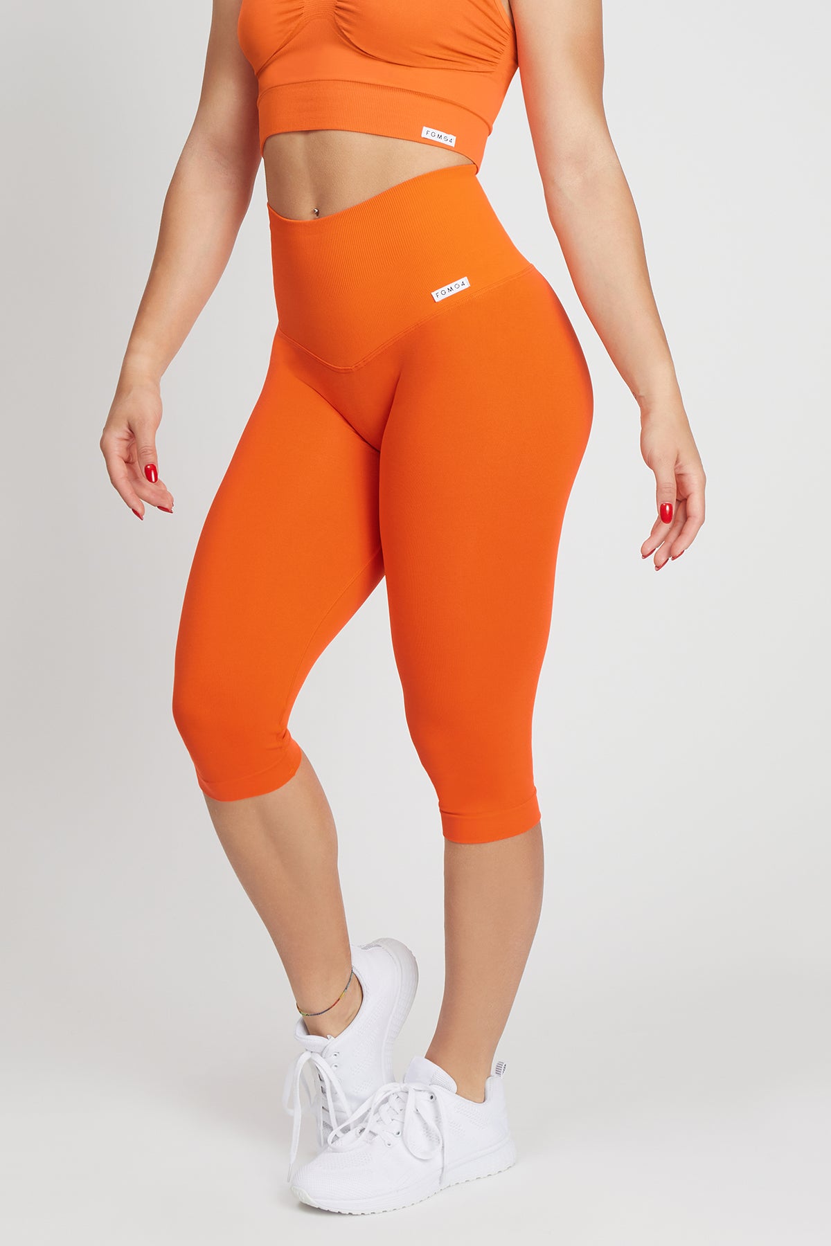 Pinocchietto All - Up Arancione - FGM04 - LEGGINGS ANTICELLULITE - fgm04