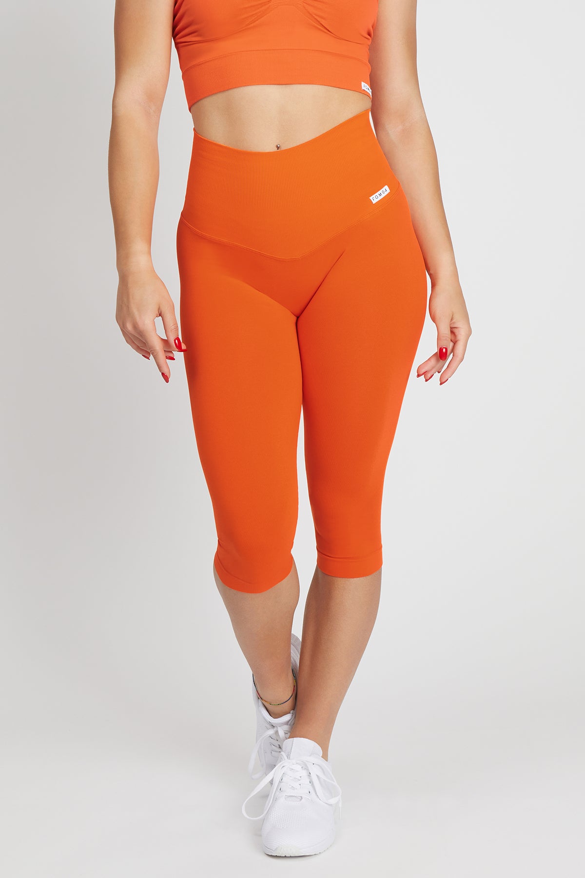 Pinocchietto All - Up Arancione - FGM04 - LEGGINGS ANTICELLULITE - fgm04