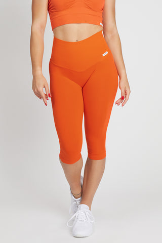 Pinocchietto All - Up Arancione - FGM04 - LEGGINGS ANTICELLULITE - fgm04