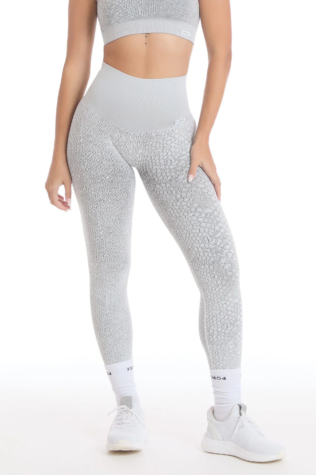 Leggings Jungle Pitone Ghiaccio - FGM04 - LEGGINGS ANTICELLULITE - fgm04