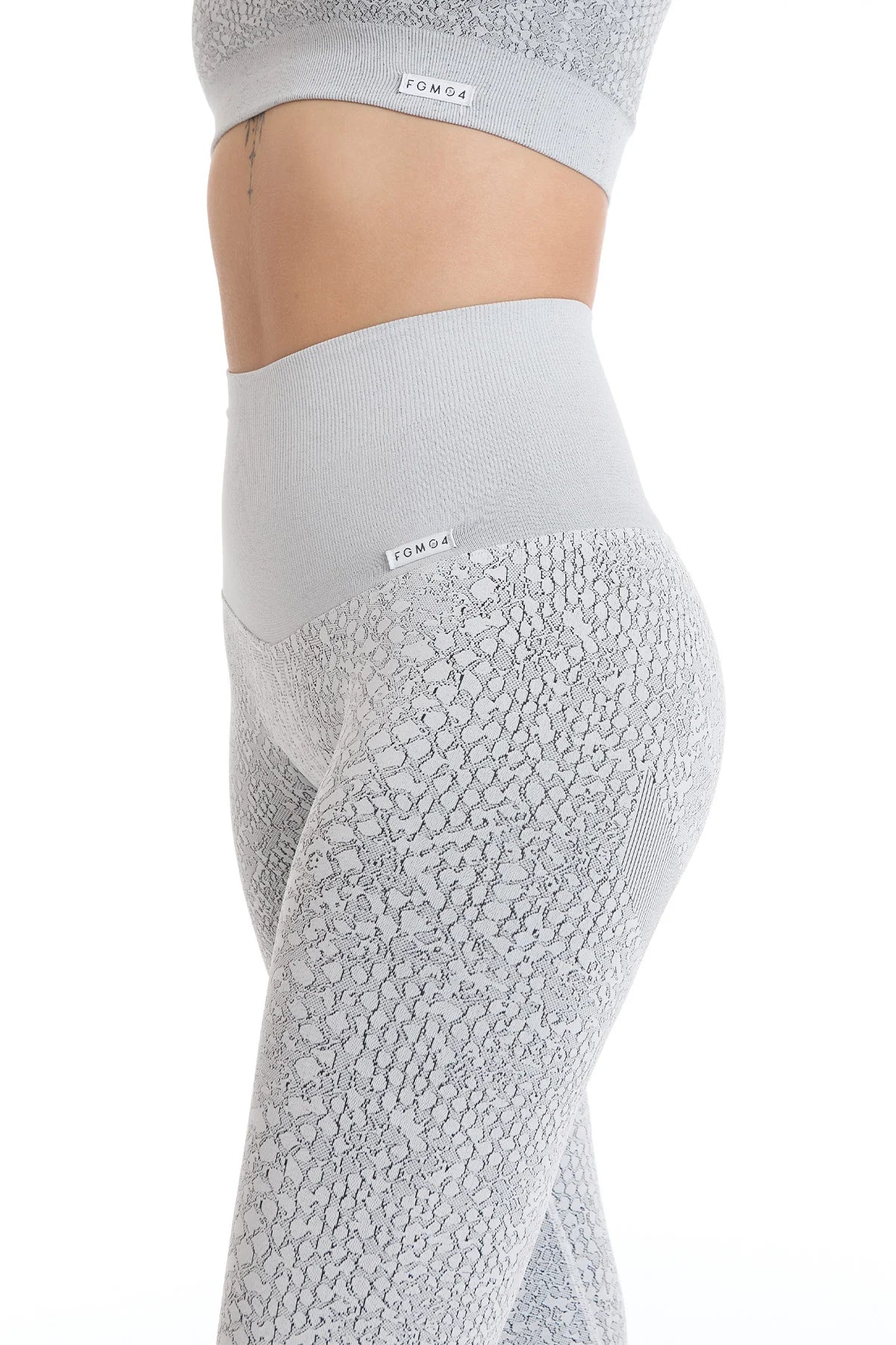 Leggings Jungle Pitone Ghiaccio - FGM04 - LEGGINGS ANTICELLULITE - fgm04