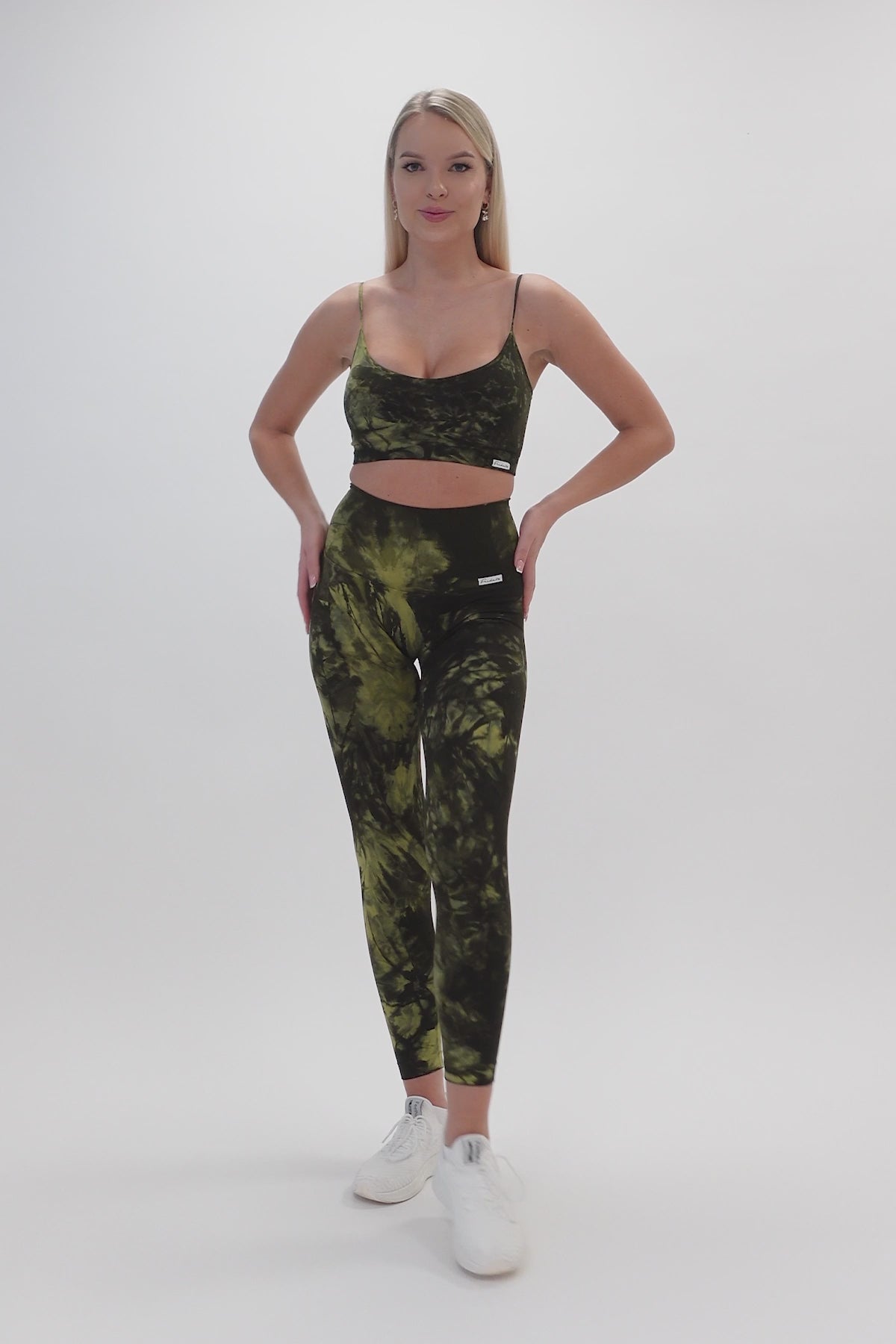 Leggings Maltinto Verde Purgatorio - FGM04