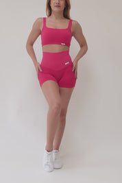 Shorts CALIPSO Magenta Acanalado