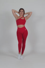 Leggings All-Up Rosso Lampone