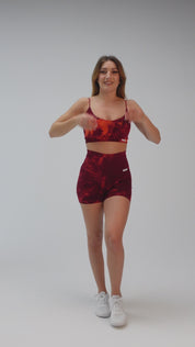 Shorts Maltinto Rosso Inferno - FGM04d