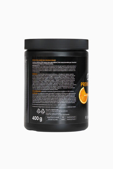 01 PREWORKOUT Arancia 400 g - FGM04