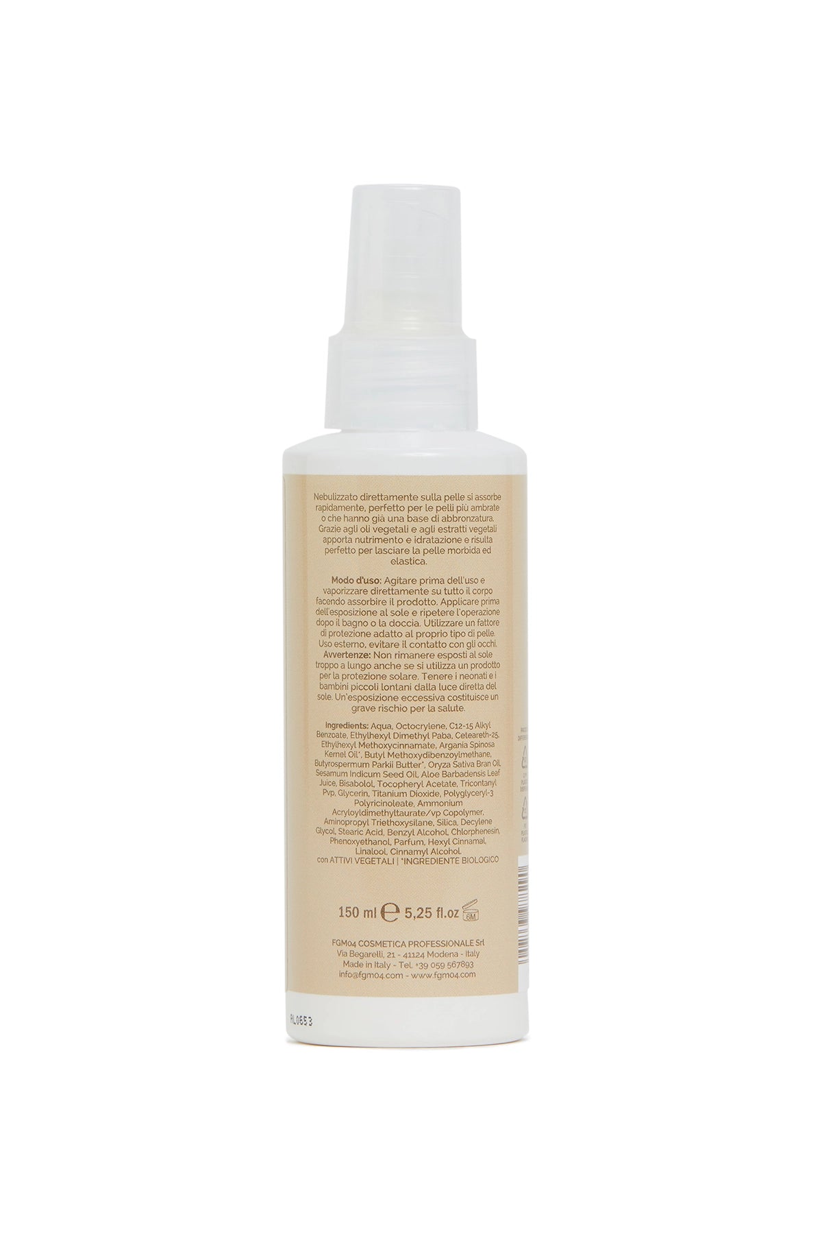 Latte Solare Spray SPF15 150ml - FGM04