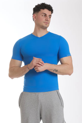 T-shirt Uomo Manica Corta Blu Navy