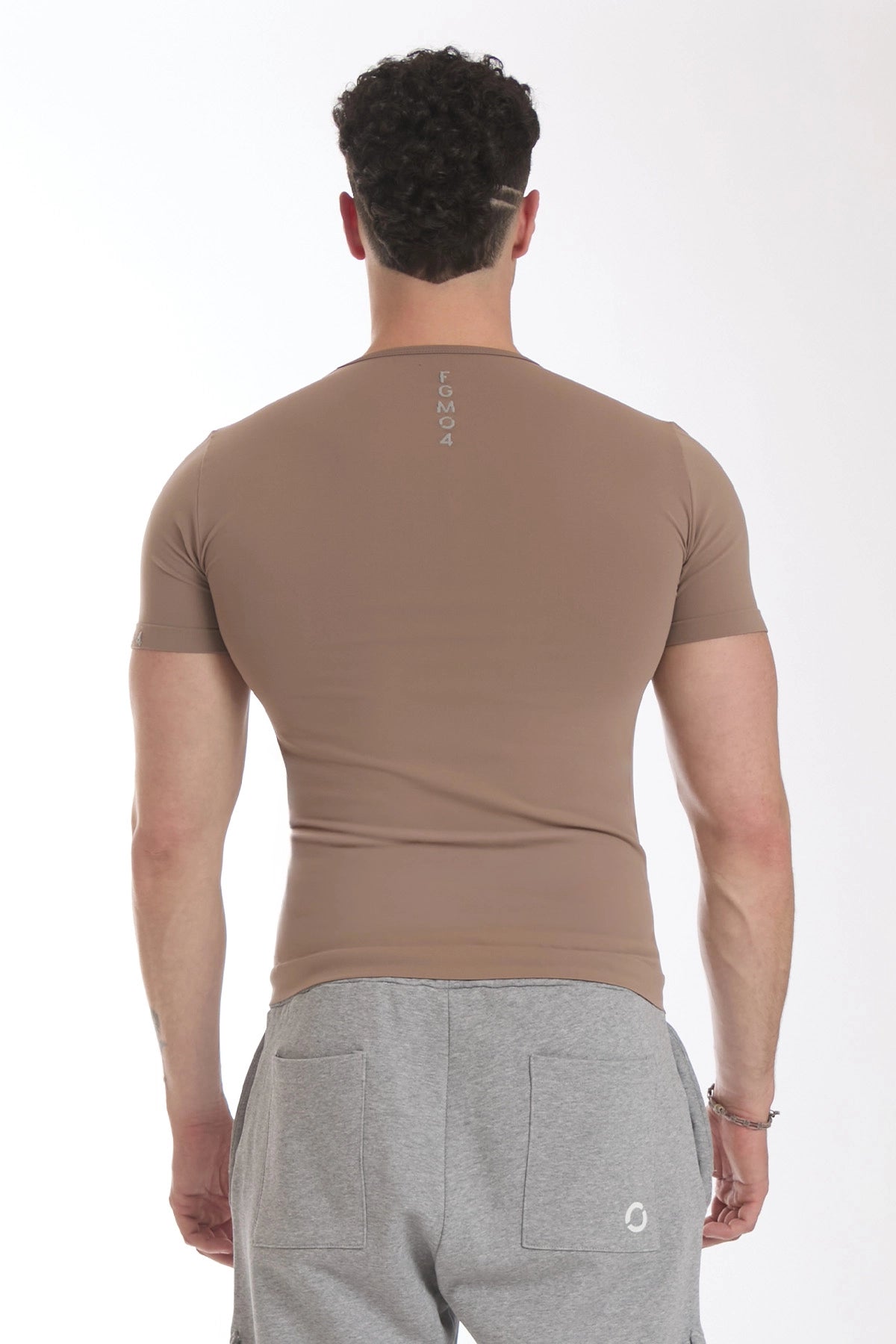 T-shirt Uomo Manica Corta Nocciola Biscotto - FGM04 - OFFERTE SPECIALI - fgm04