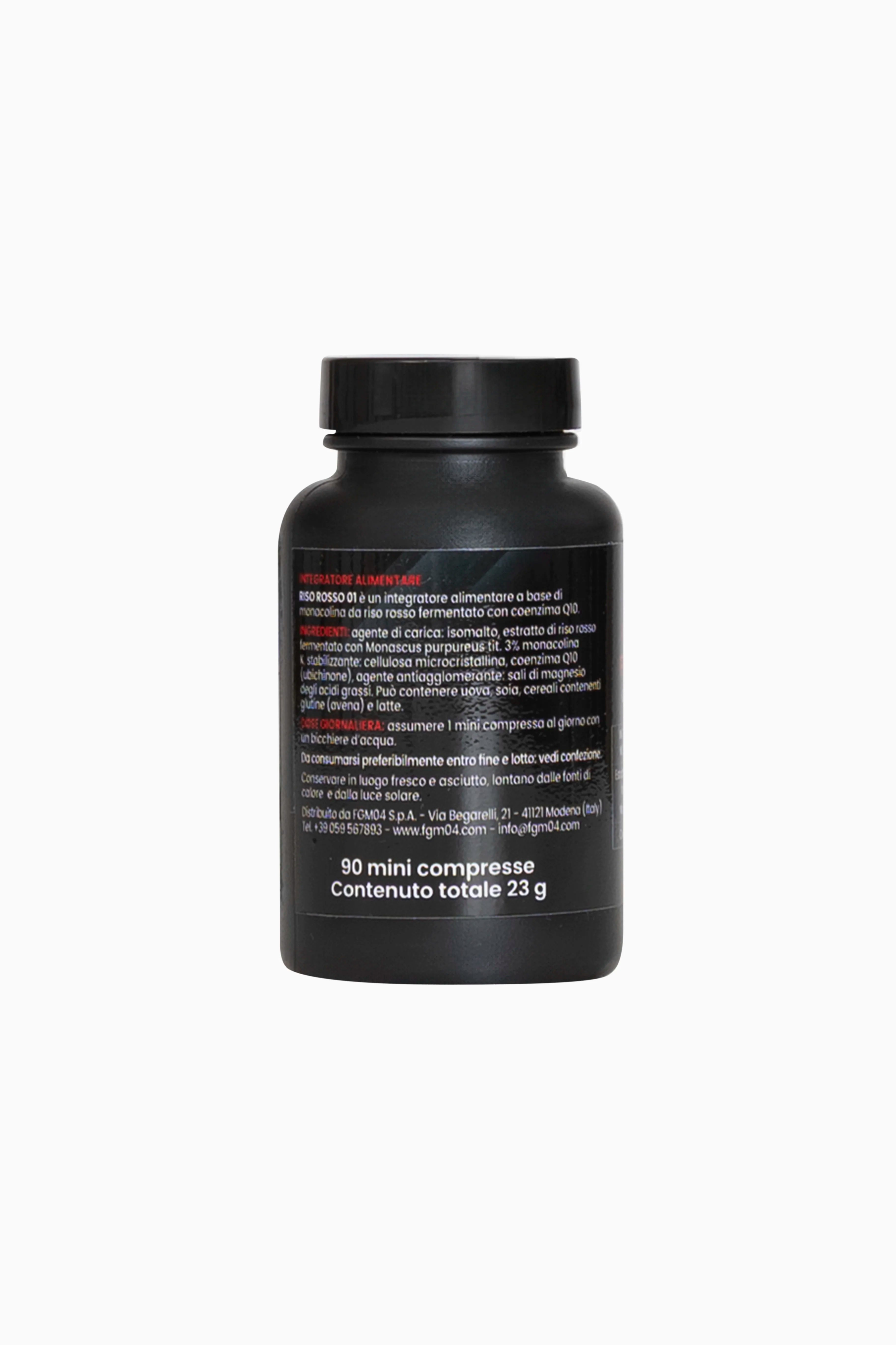 01 RISO ROSSO FERMENTATO CON COENZIMA Q10 23 g - FGM04