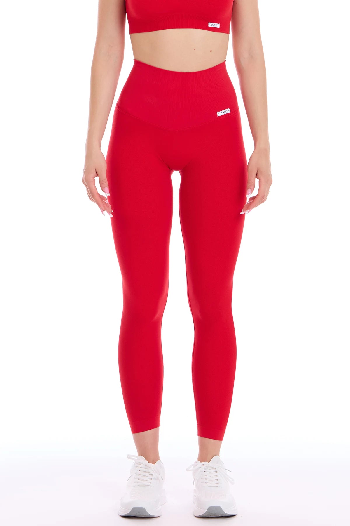 Leggings Push Up All-Up Rosso Lampone - FGM04 - LEGGINGS ANTICELLULITE - fgm04