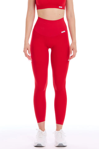 Leggings Push Up All-Up Rosso Lampone - FGM04 - LEGGINGS ANTICELLULITE - fgm04