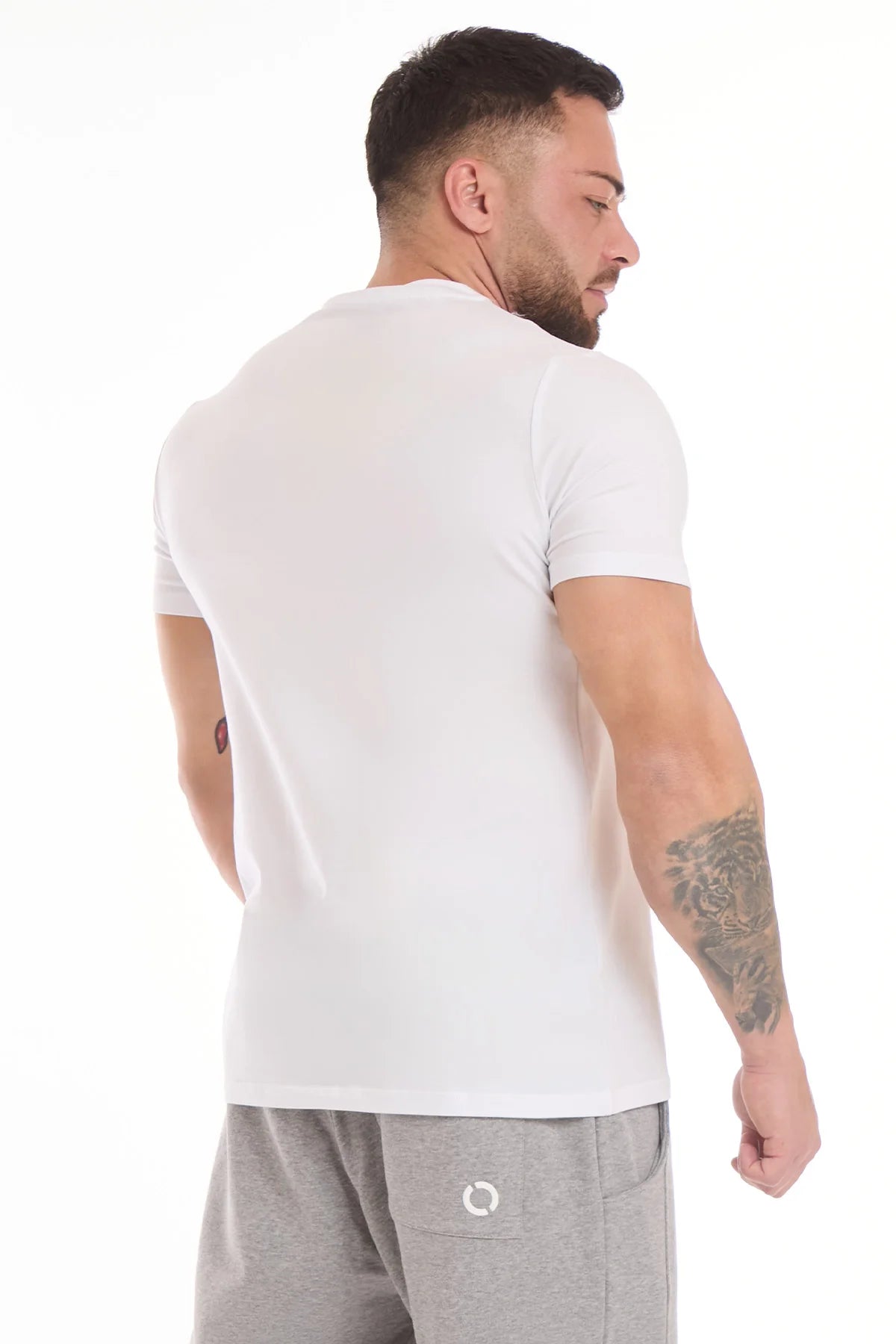 T-Shirt Shadow Fgm04 Uomo Bianco - FGM04 - Linea Ikonic Uomo - fgm04