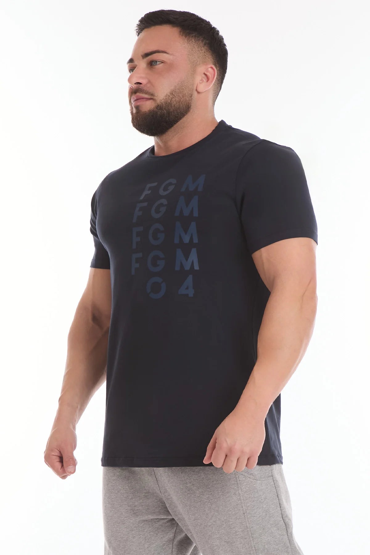 T-Shirt Shadow Fgm04 Uomo Blu - FGM04 - Linea Ikonic Uomo - fgm04