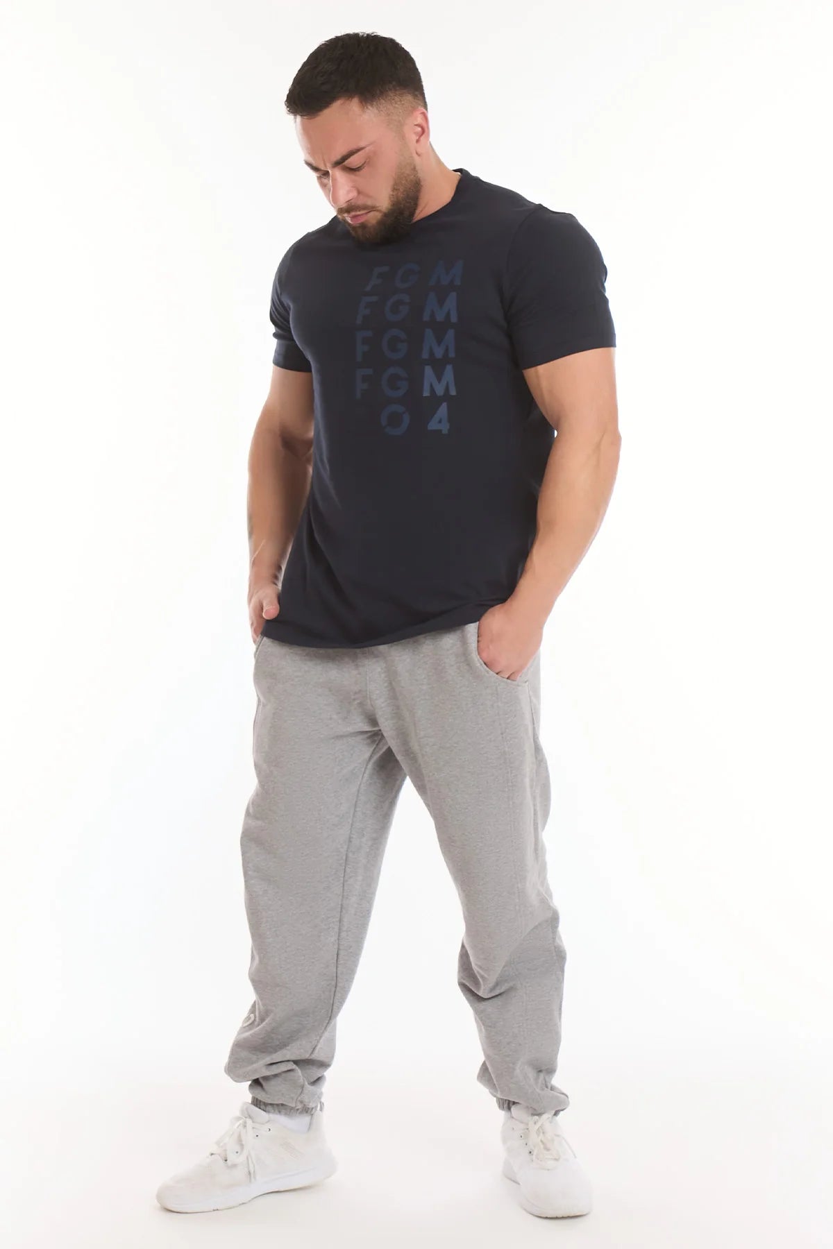 T-Shirt Shadow Fgm04 Uomo Blu - FGM04 - Linea Ikonic Uomo - fgm04