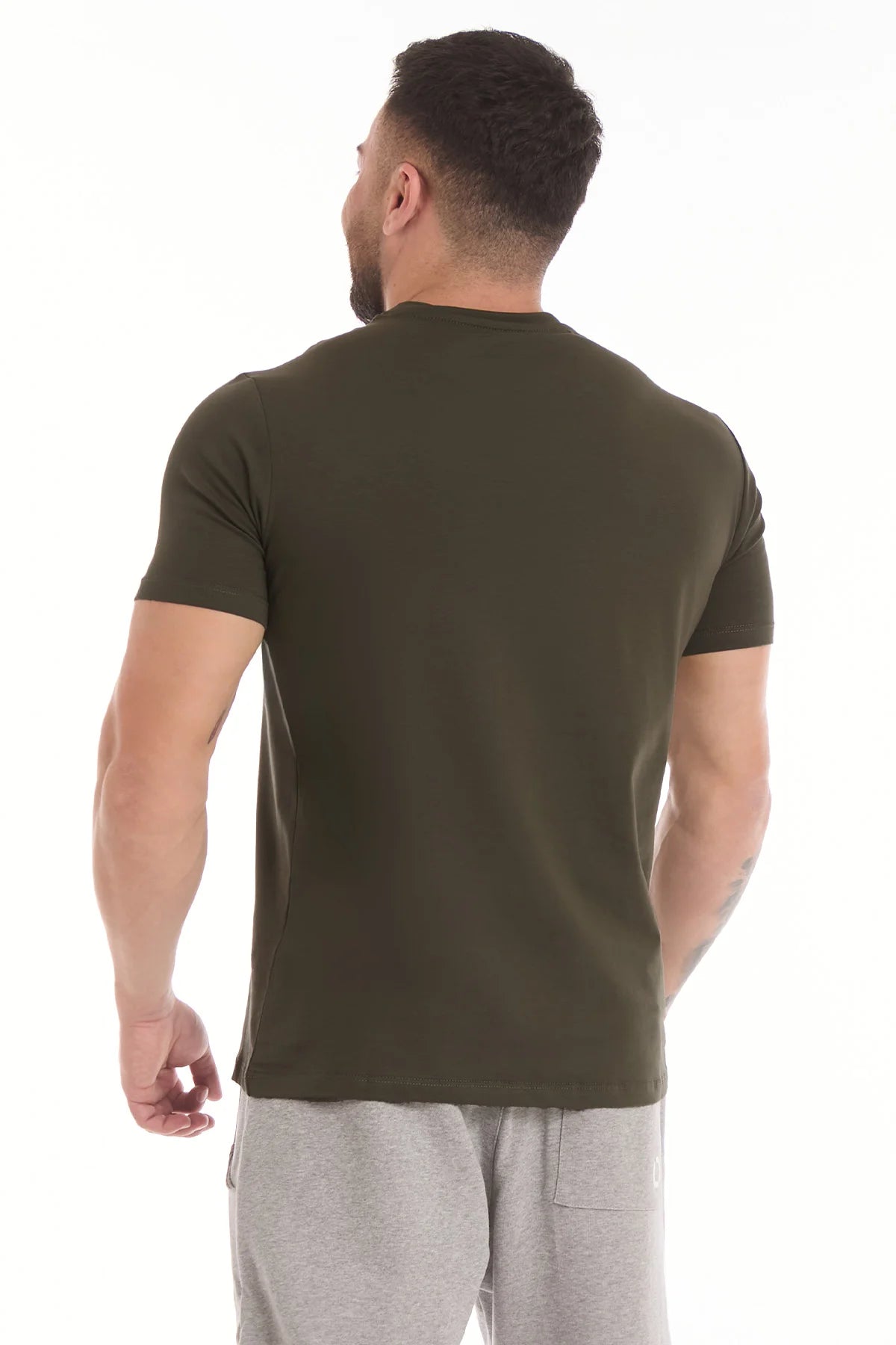 T-Shirt Shadow Fgm04 Uomo Verde Militare - FGM04 - Linea Ikonic Uomo - fgm04