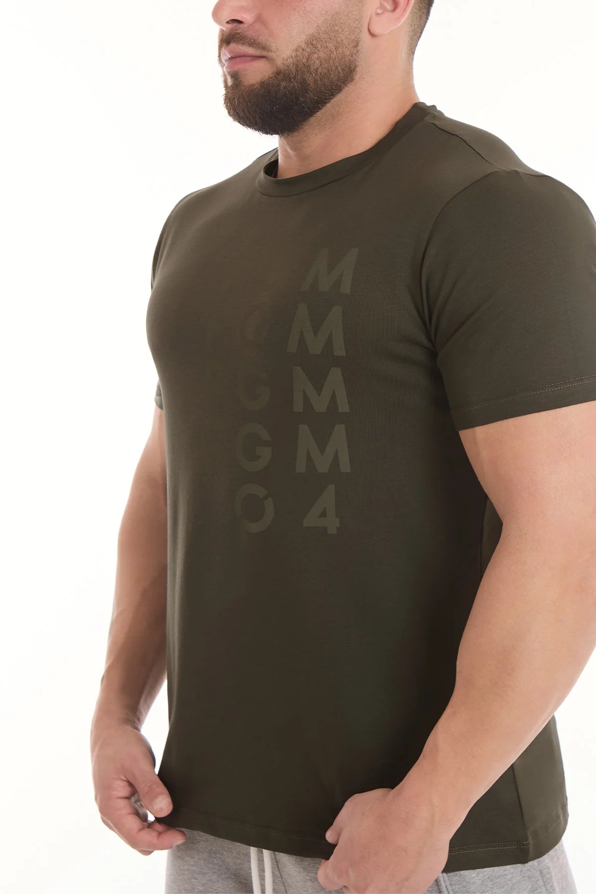 T-Shirt Shadow Fgm04 Uomo Verde Militare - FGM04 - Linea Ikonic Uomo - fgm04