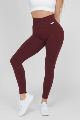 Leggings Shape - Up Fgm04 2.0 Bordeaux Pancia Piatta - FGM04 - LEGGINGS ANTICELLULITE - fgm04