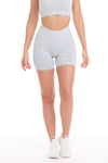 Shorts Push Up Marmo Grigio Perla - FGM04 - LEGGINGS ANTICELLULITE - fgm04