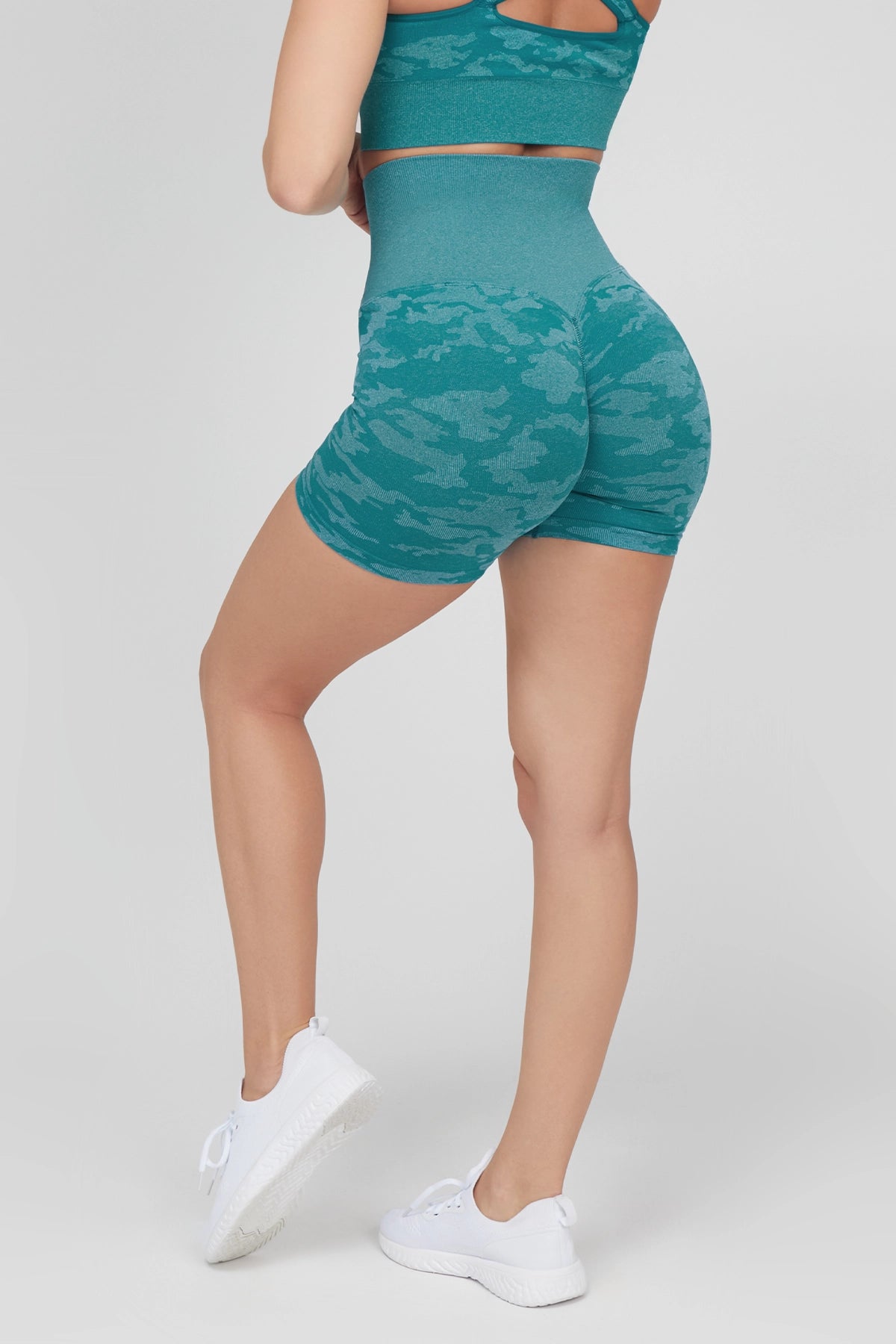 Shorts Mimetico Petrolio Ecofir - FGM04 - LEGGINGS ANTICELLULITE - fgm04