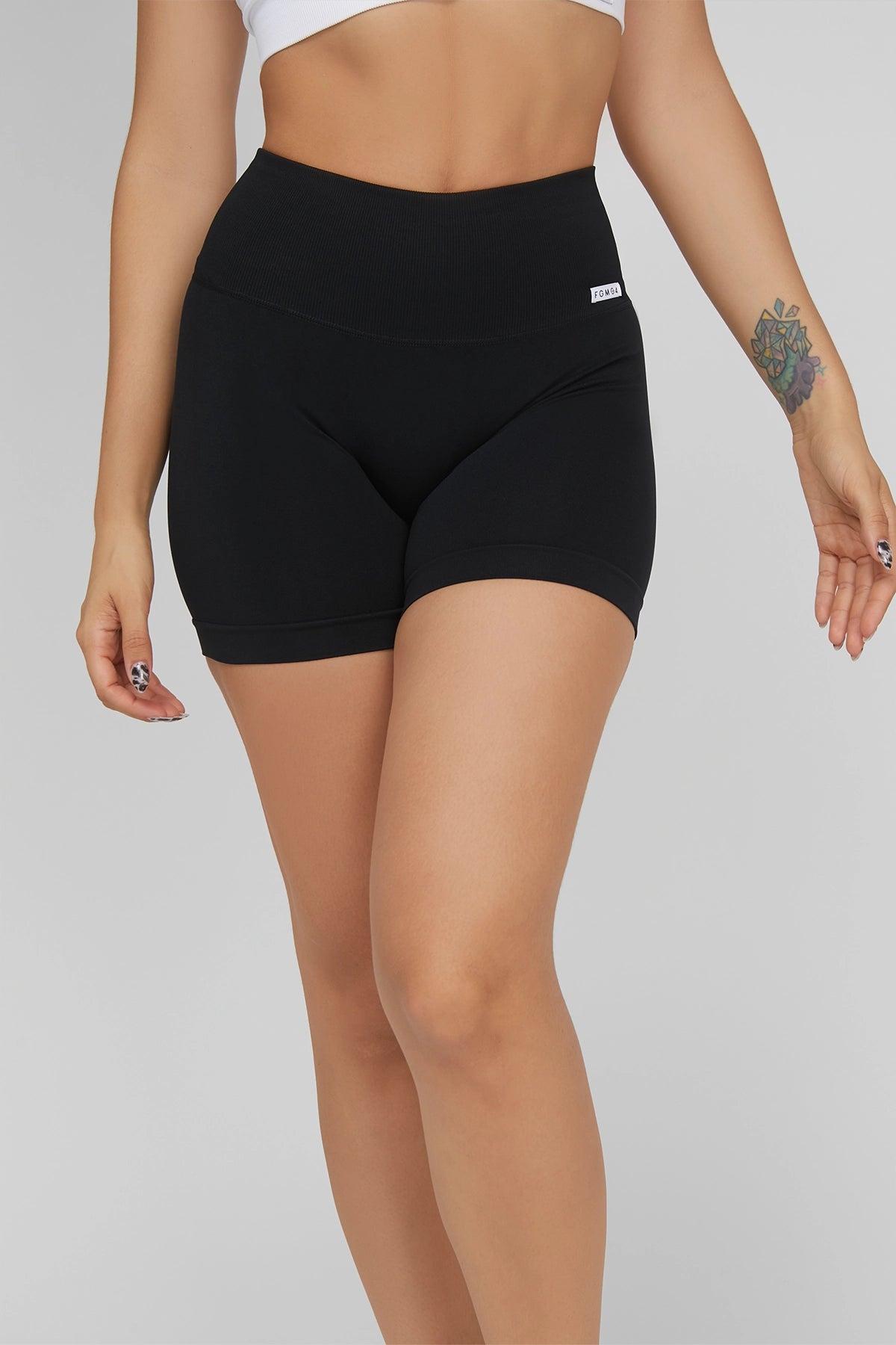 Shape-Up 2,0 Shorts Negro Vientre Plano