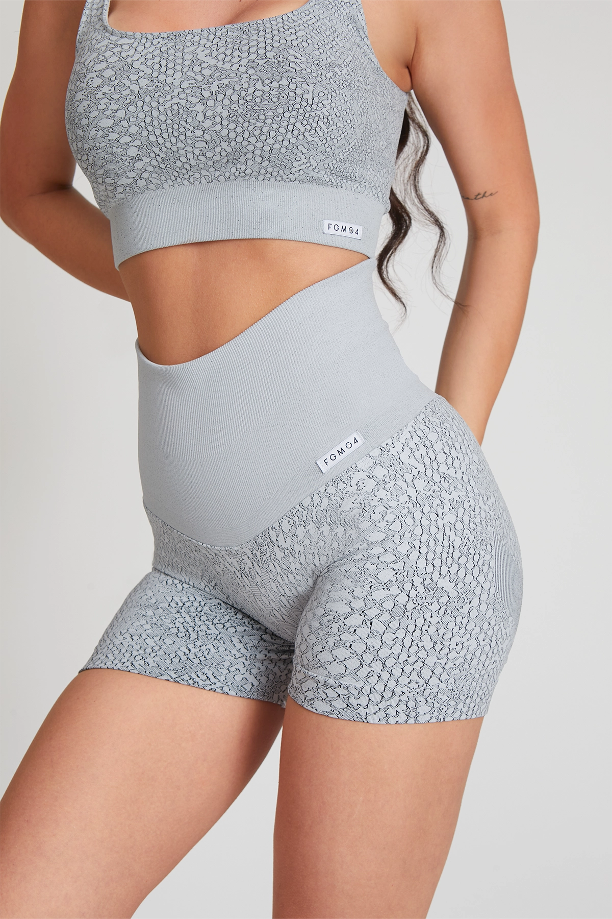 Shorts Jungle Pitone Ghiaccio - FGM04