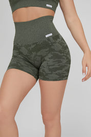 Shorts Mimetico Verde Militare Ecofir - FGM04