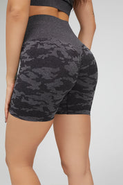 Shorts Mimetico Nero Ecofir - FGM04
