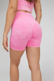 Shorts Mimetico Rosa Ecofir - FGM04