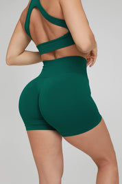 Shorts Shape-Up 2.0 Verde Giada Pancia Piatta - FGM04