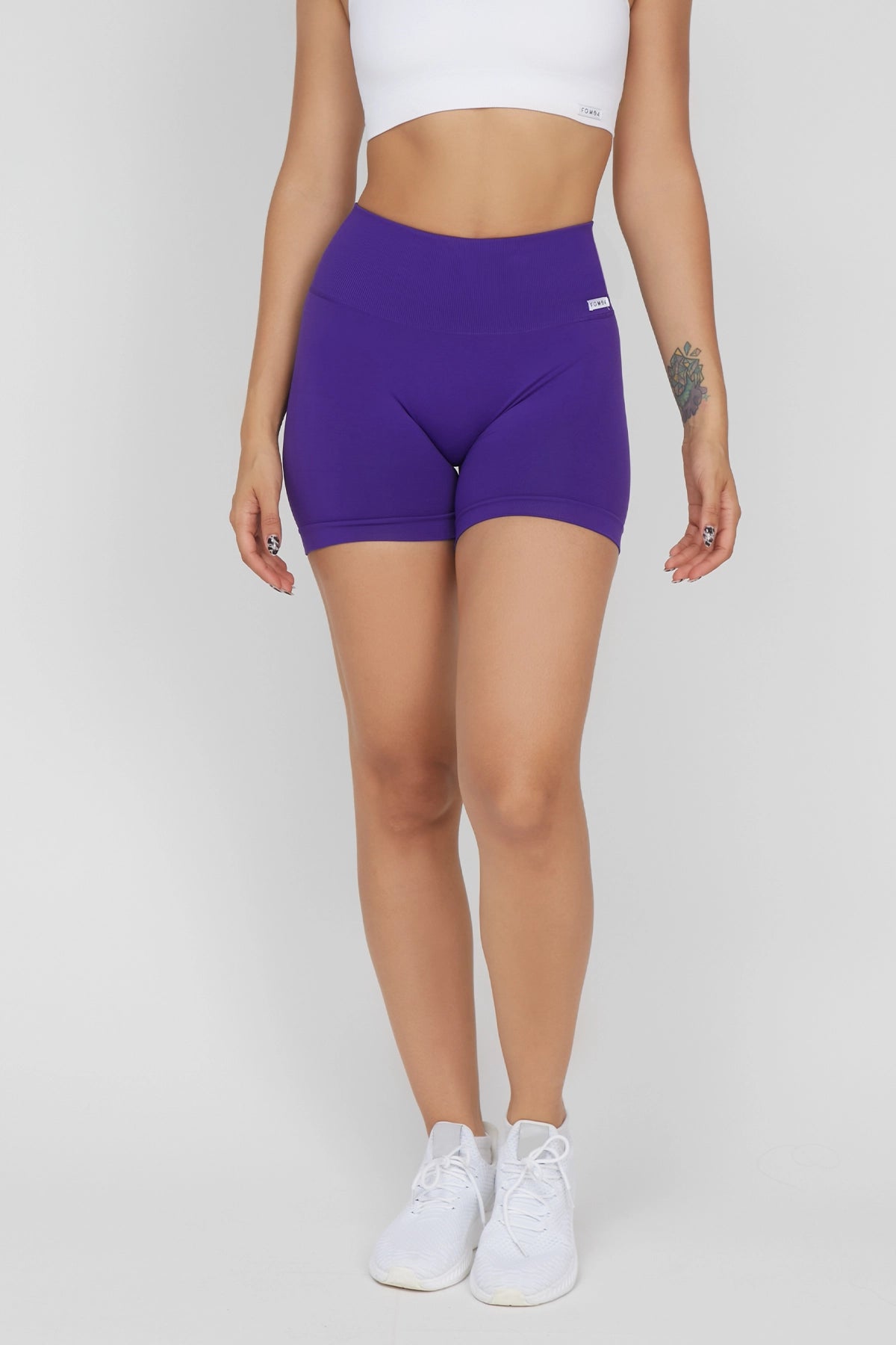 Shorts Shape-Up 2.0 vientre plano púrpura