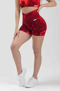 Maltinto Red Hell Shorts