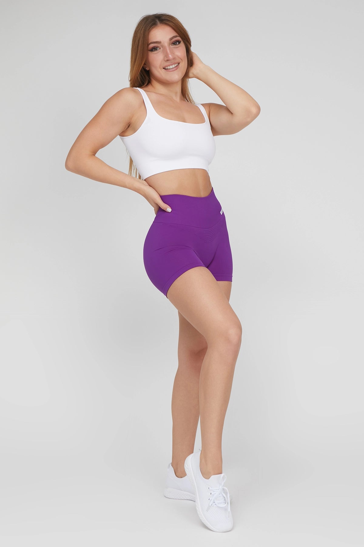 Shorts Confidence Violet - FGM04 - LEGGINGS ANTICELLULITE - fgm04
