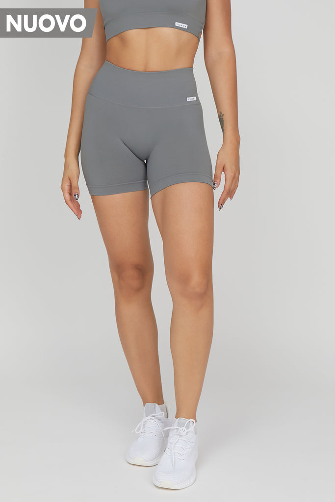 Shorts Shape-Up 2.0 Grigio Monument Pancia Piatta - FGM04