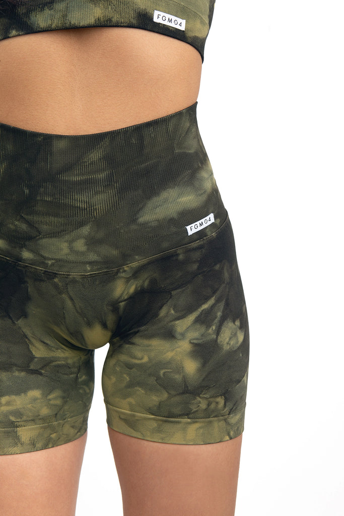 Shorts Maltinto Verde Purgatorio - FGM04