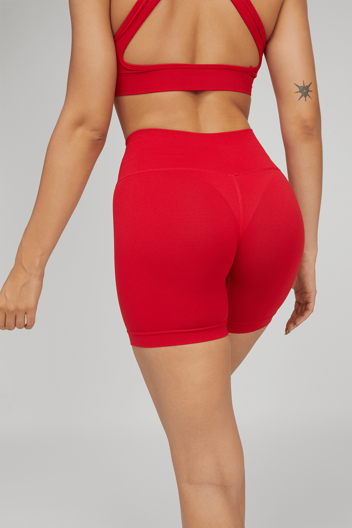 Shorts Shape - Up 2.0 Rosso Lampone Pancia Piatta - FGM04 - LEGGINGS ANTICELLULITE - fgm04