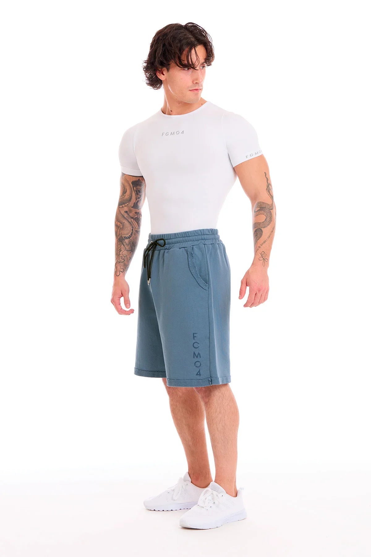Shorts Uomo Ikonic Blu Stellare - fgm04 - OFFERTE SPECIALI - fgm04