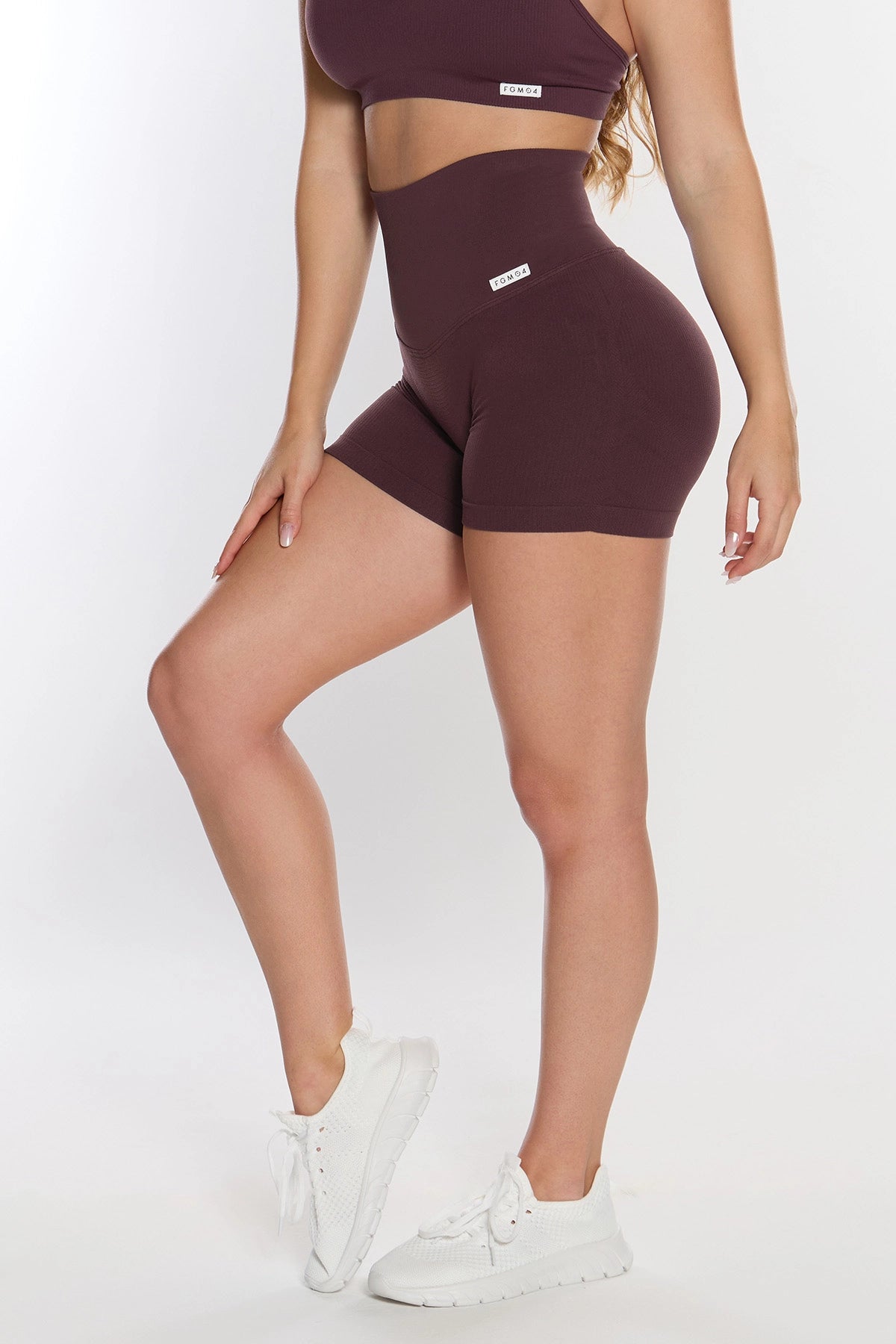 Shorts Calipso Melanzana Costine - FGM04 - LEGGINGS ANTICELLULITE - fgm04