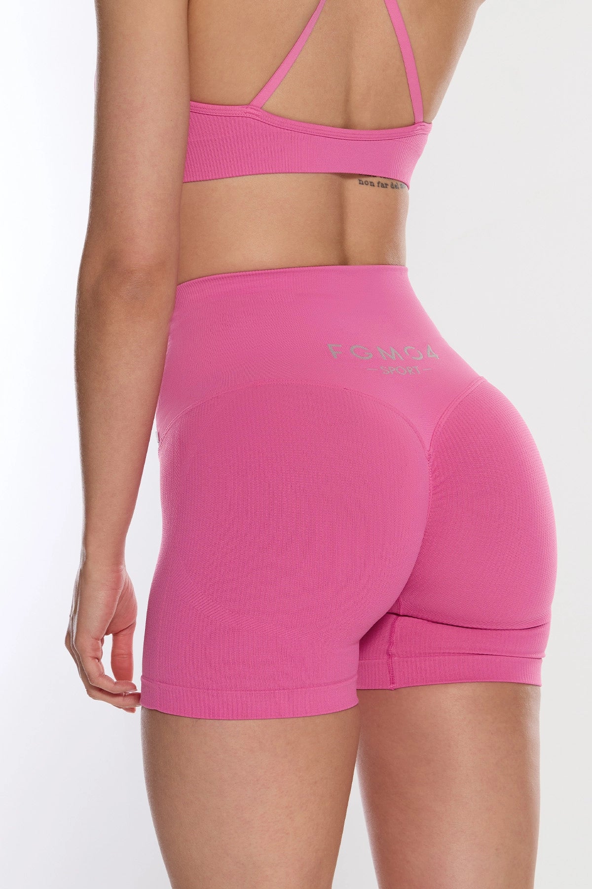 Shorts Calipso Rosa Bon Bon Costine - FGM04 - LEGGINGS ANTICELLULITE - fgm04