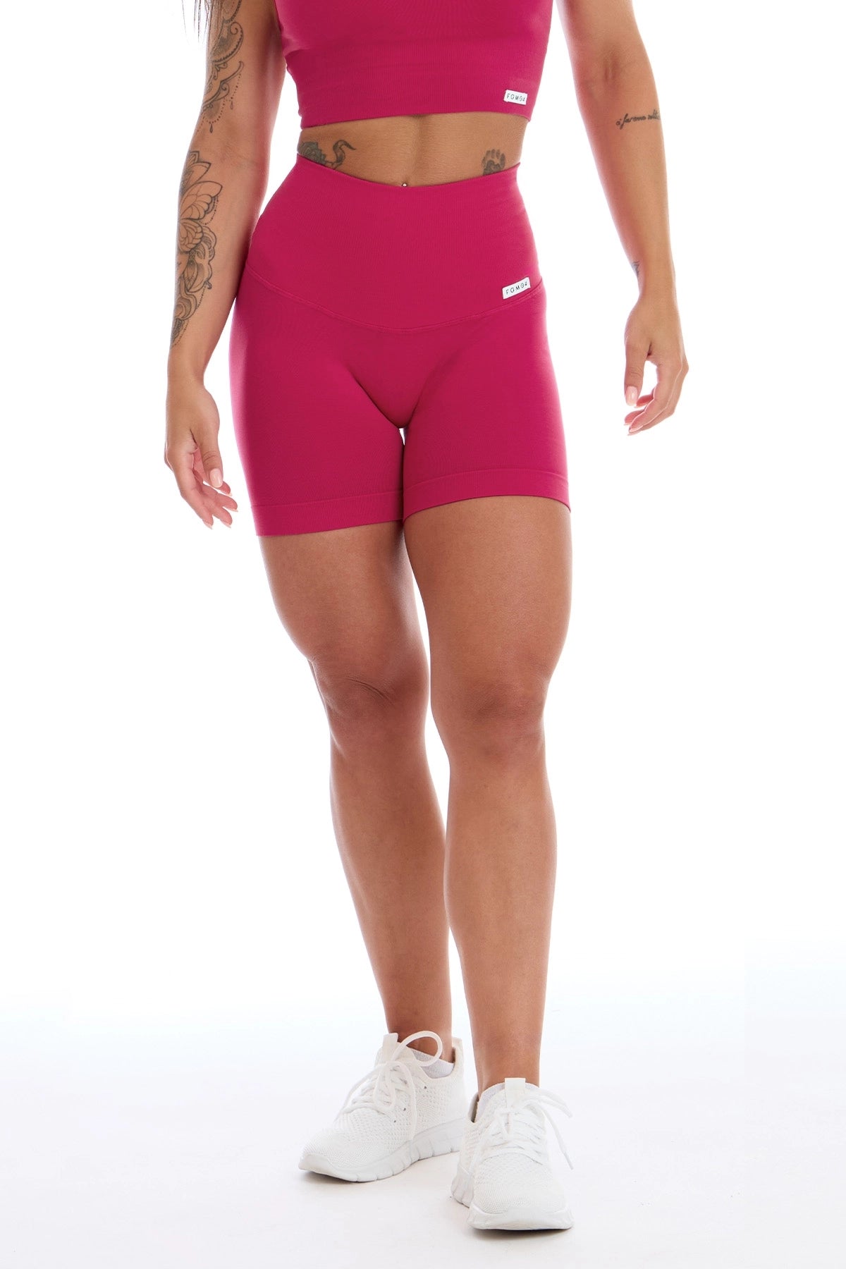 Shorts All Up Cherry Bloom - FGM04 - LEGGINGS ANTICELLULITE - fgm04