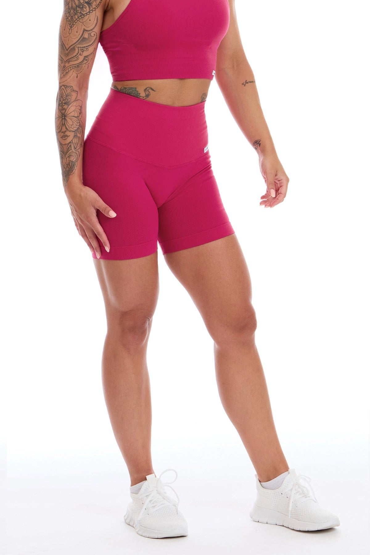Shorts All Up Cherry Bloom - FGM04 - LEGGINGS ANTICELLULITE - fgm04