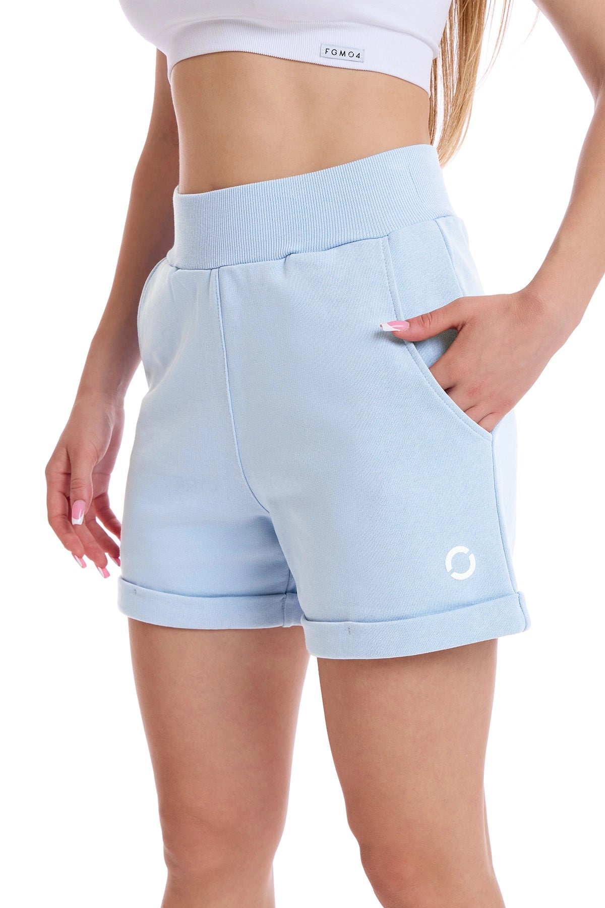 Shorts Ikonic Donna New Celeste