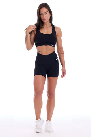 Completo Onyx Nero (Top + Shorts)