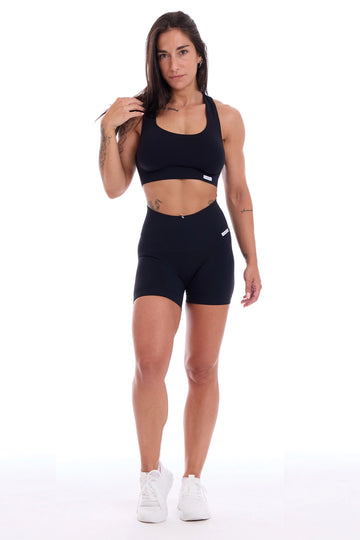 Completo Onyx Nero (Top + Shorts) - FGM04 - OFFERTE SPECIALI - fgm04