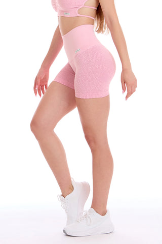 Shorts Jungle Pitone Rosa Macaron
