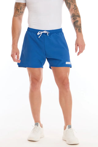 Shorts Running Power Uomo Blu Elettrico - fgm04 - Linea Ikonic Uomo - fgm04