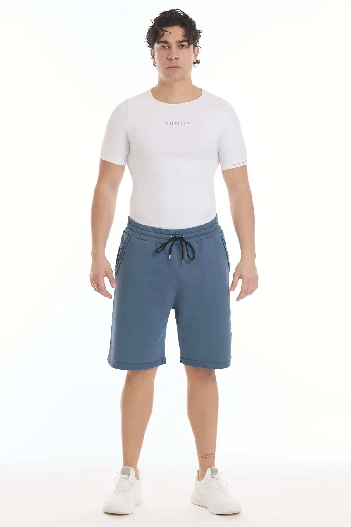 Shorts Uomo Ikonic Blu Stellare - fgm04 - Linea Ikonic Uomo - fgm04