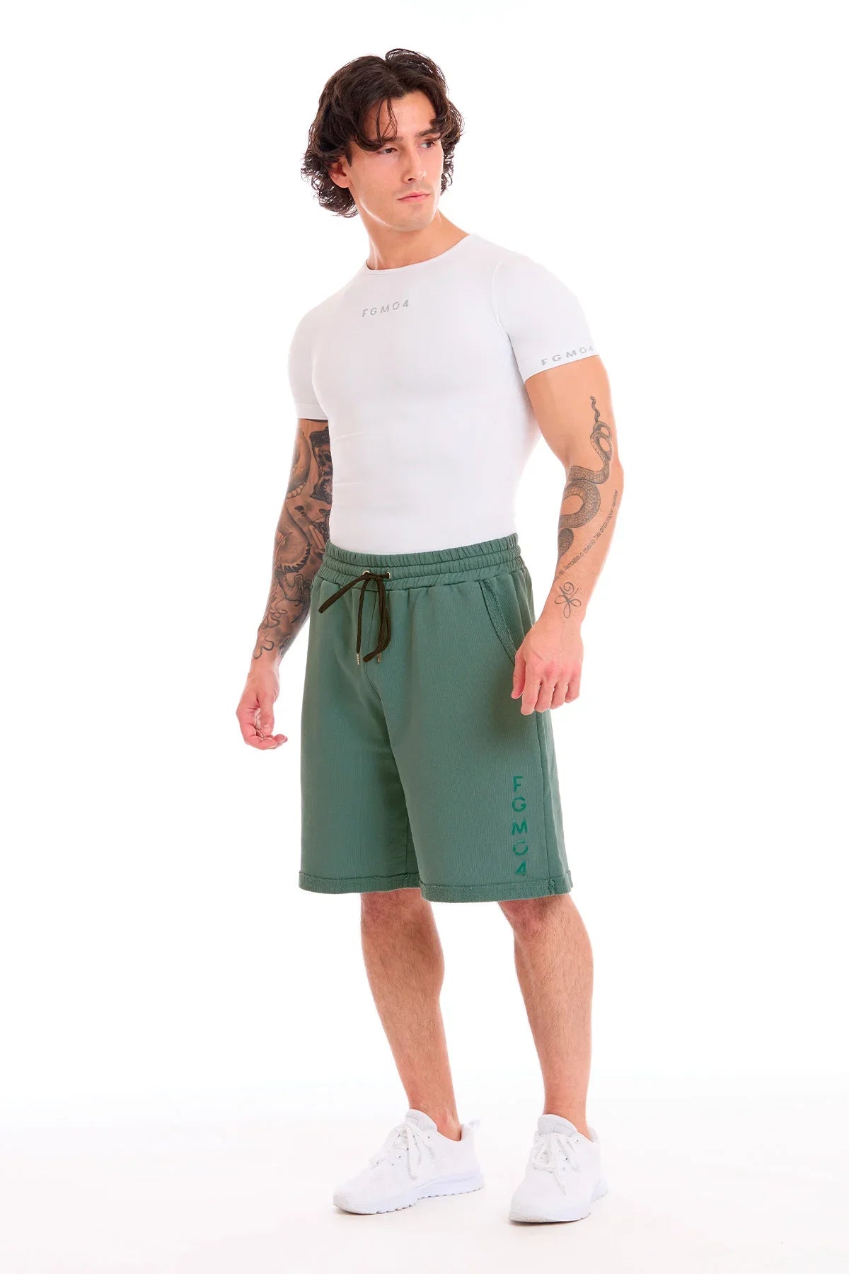 Shorts Uomo Ikonic Verde Baltic - FGM04 - OFFERTE SPECIALI - fgm04